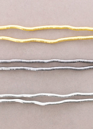 Collar Largo Coletero Flexible Metal