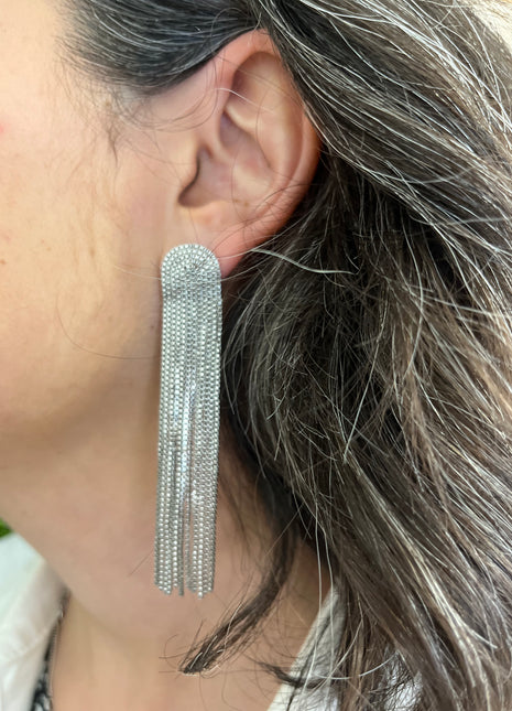Pendientes Flecos Cadenas