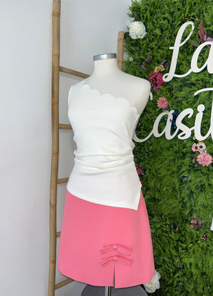 Falda Erna Rosa