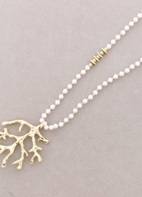 Collar Largo Cristales Facetados