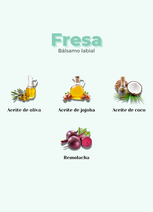 Bálsamo Labial con color ROJO