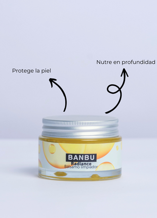 Bálsamo limpiador facial en crema RADIANCE