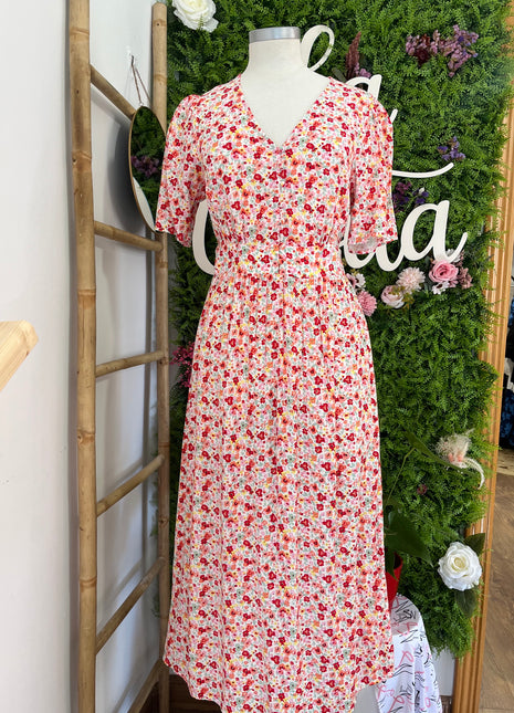 Vestido Tala MIDI flores