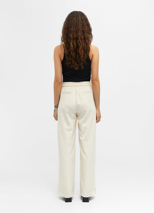 Pantalón Lisa Wide Crema