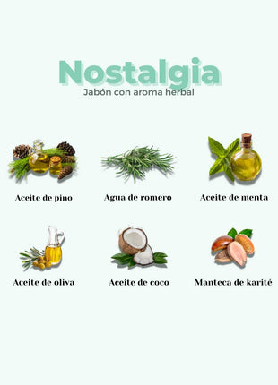 Jabón de Ducha Sólido ECO Silvestre NOSTALGIA