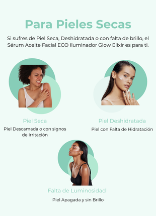 Sérum Aceite Facial ECO Iluminador GLOW ELIXIR