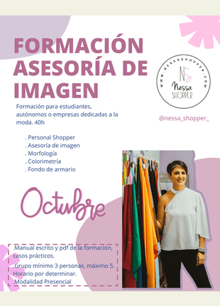 Formación Personal Shopper y Asesoría de imagen