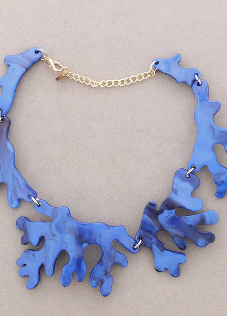 Collar Resina Coral