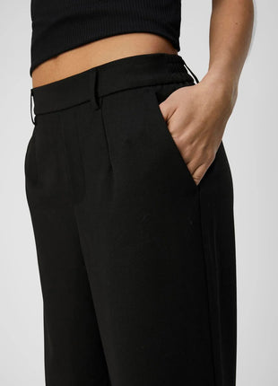 Pantalón Lisa Wide Negro