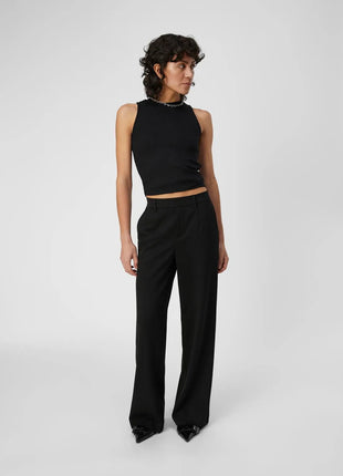 Pantalón Lisa Wide Negro