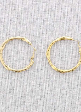 Pendientes Aro irregular