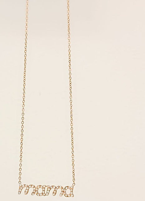 Gargantilla Mamá Acero