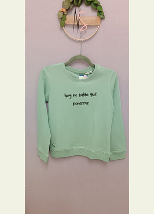 Sudadera Hoy No sabía que ponerme® Rosa Empolvado