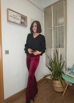 Pantalón terciopelo camapana