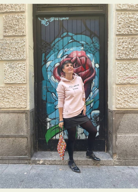 Sudadera con Capucha HOY rOSA