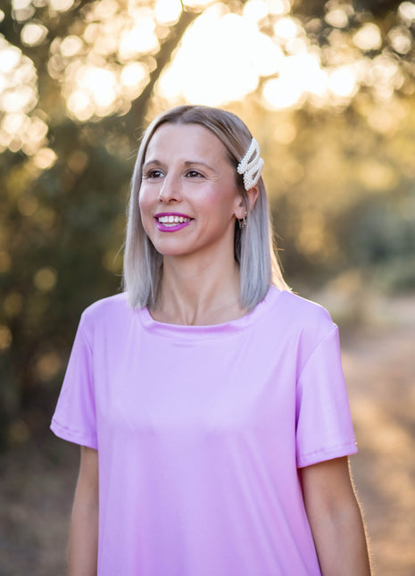 Vestido "Colorimetría" en Rosa Pastel – Edición Limitada