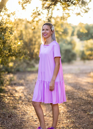 Vestido "Colorimetría" en Rosa Pastel – Edición Limitada